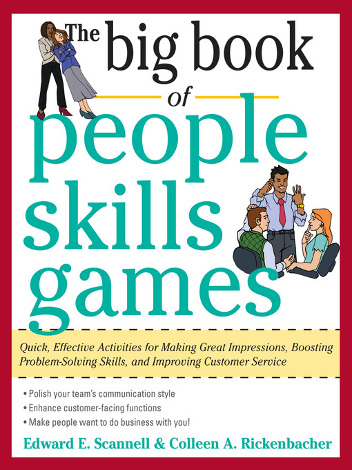 Title details for The Big Book of People Skills Games by Edward E. Scannell - Available